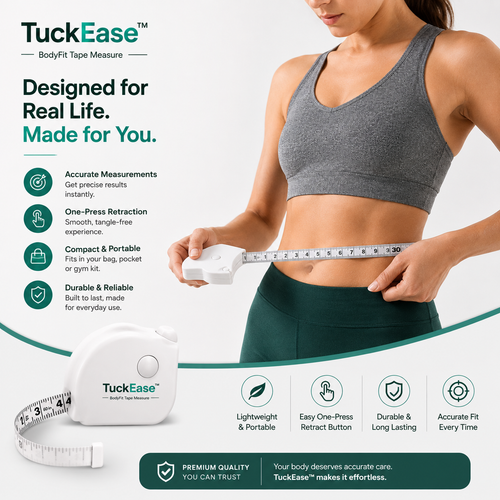 TuckEase™ BodyFit Tape Measure